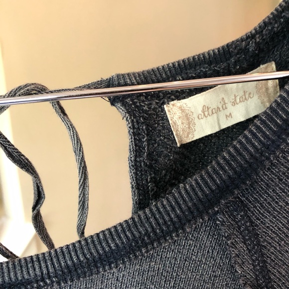 Altar’d State Sweatshirt Dress Tunic Size M - Picture 4 of 12